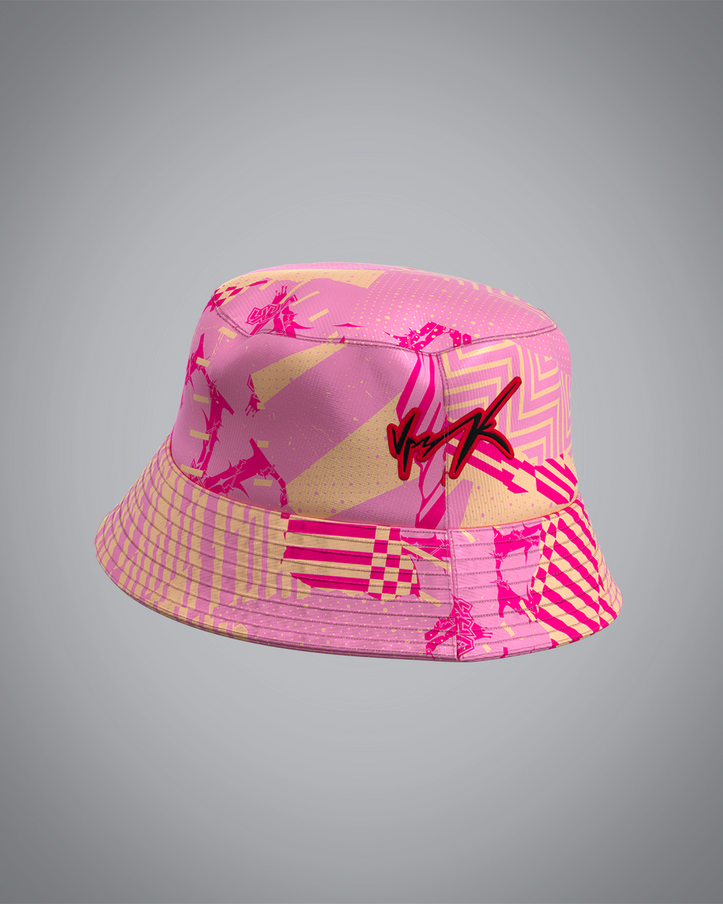 Bob Double face Pink Forest