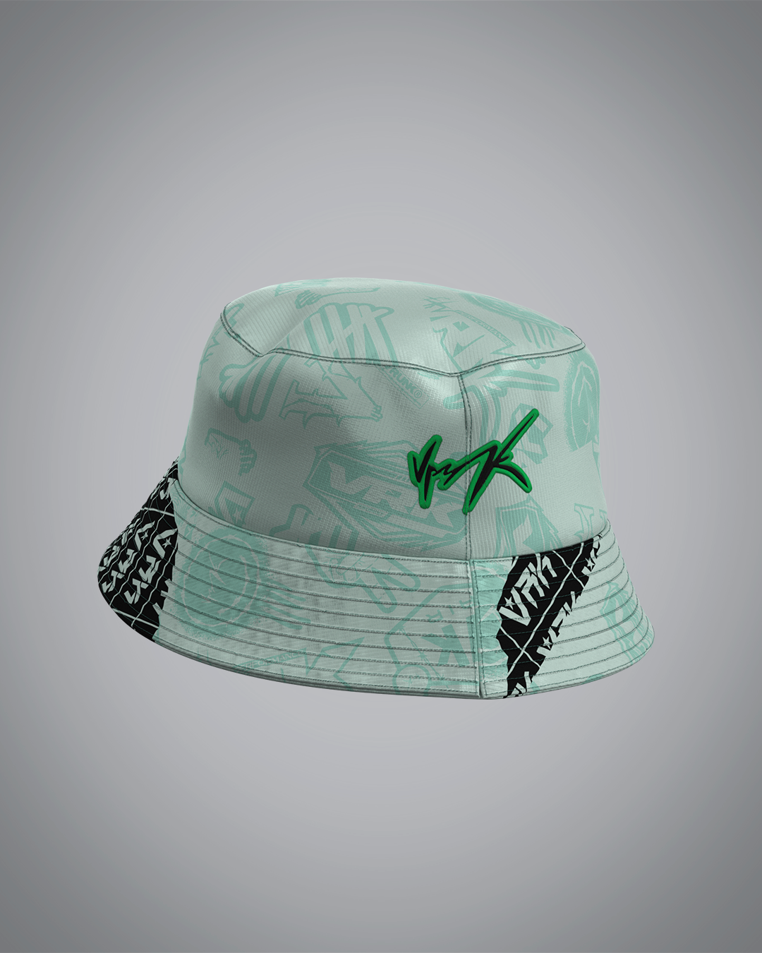 Bob Double face Pink Forest